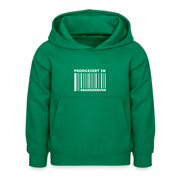 PRODUZIERT IN BRANDENBURG - Kinder Hoodie - Kelly Green