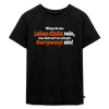 Würgt dir das Leben Chilis rein, lass dich auf 'ne scharfe Currywurst ein! - Kinder Premium T-Shirt - Schwarz