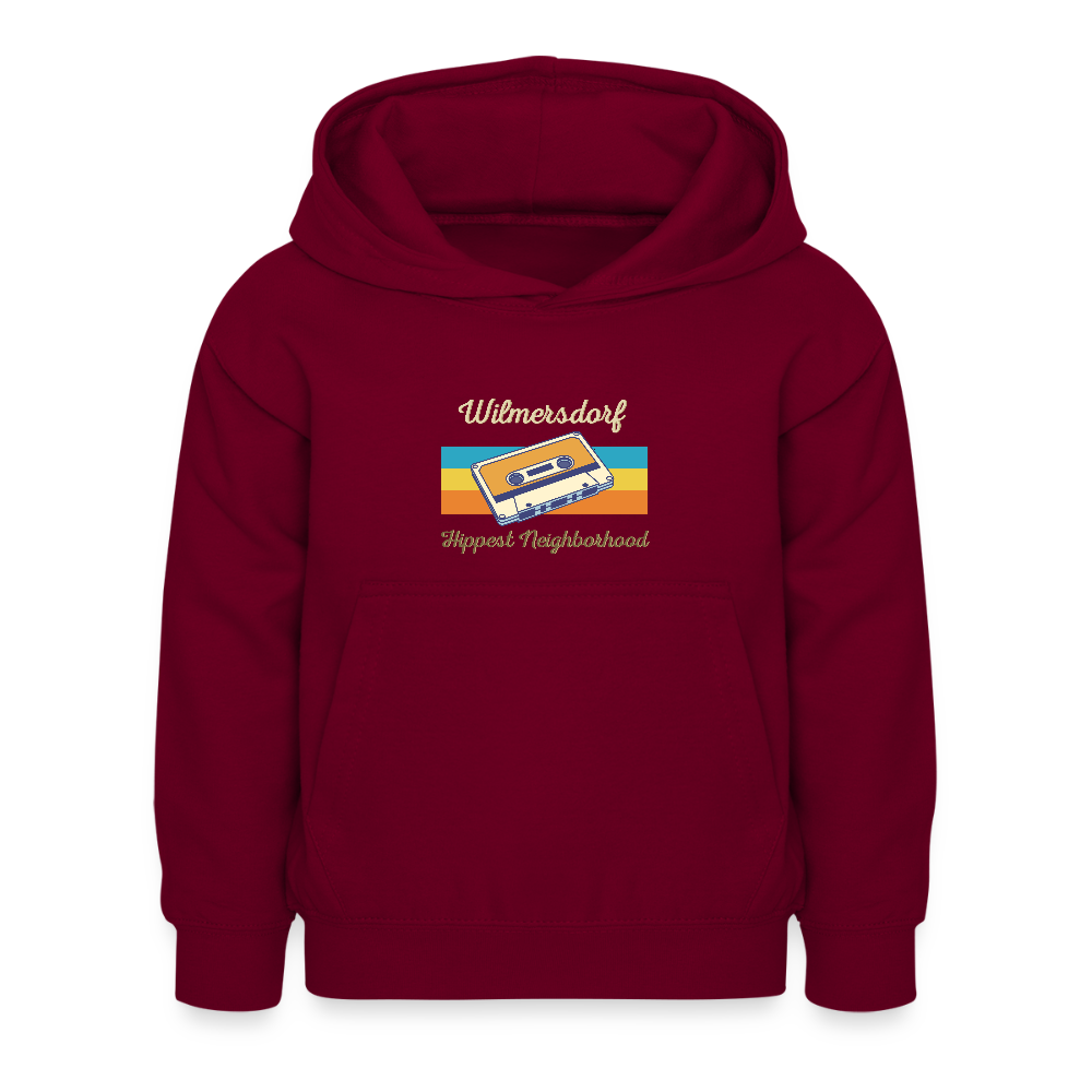 Wilmersdorf Hippest Neighborhood - Kinder Hoodie - Bordeaux