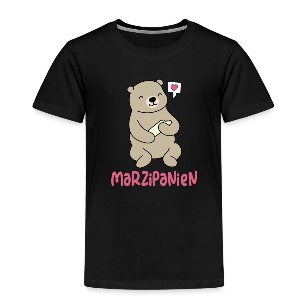 Marzipanien - Kinder Premium T-Shirt - Schwarz