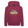 Marzahn Hippest Neighborhood - Kinder Premium Hoodie - Bordeaux