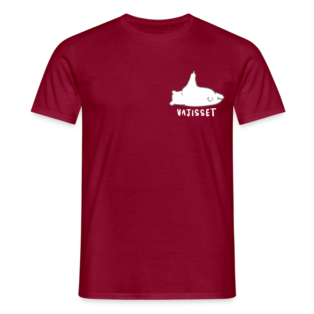 Vajisset Bär - Männer Premium T-Shirt - Ziegelrot