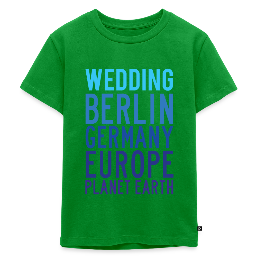 Wedding Planet Earth - Kinder Premium T-Shirt - Grün