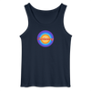 Lichtenberg Retro - Männer Tank Top - Navy