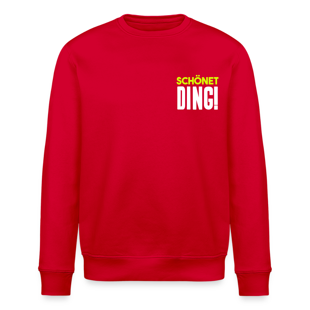 schönet Ding! - Unisex Bio Sweatshirt - Rot