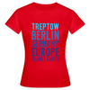 Treptow Planet Earth - Frauen Premium T-Shirt - Rot