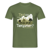 Tirol oder Tiergarten - Männer Premium T-Shirt - Militärgrün