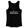 Meene Kleene macht dir Beene! - Frauen Bio Tank Top - Schwarz