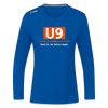 U9 - Frauen Sport Langarmshirt - Royalblau