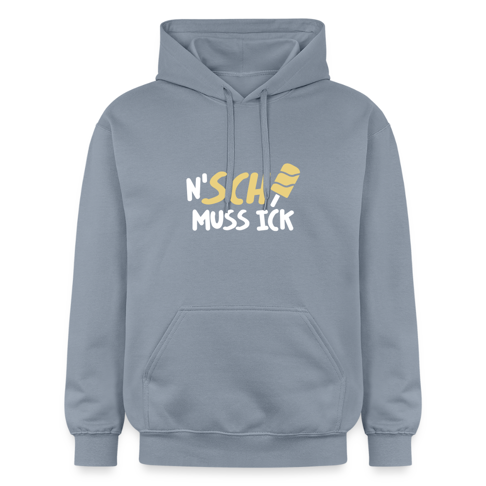 N'SCH... MUSS ICK - Hoodie - Blau