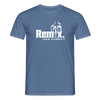 Remix. - Männer Premium T-Shirt - Taubenblau