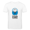 Chef - Unisex Bio T-Shirt - Weiß