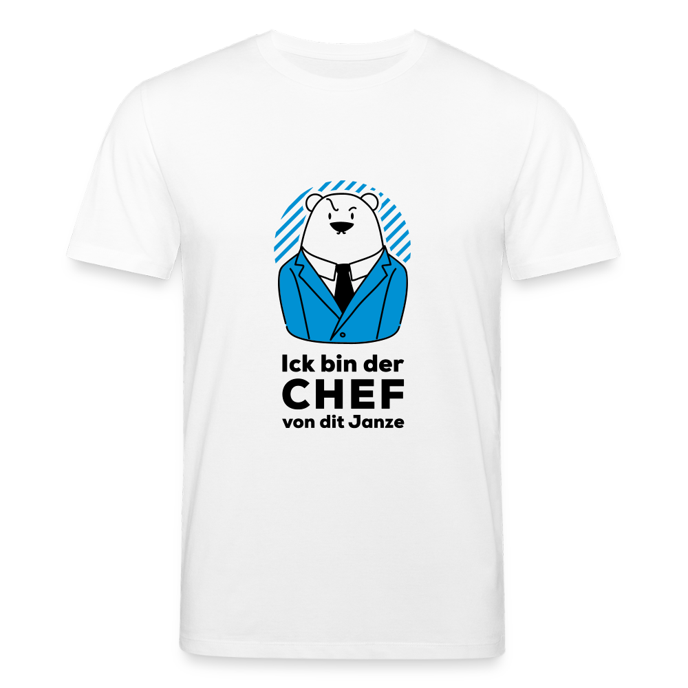 Chef - Unisex Bio T-Shirt - Weiß