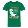 Kolumbien oder Köpenick - Teenager Premium T-Shirt - Kelly Green