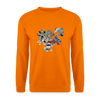 Berliner Mauer Puzzle - Unisex Pullover - Orange