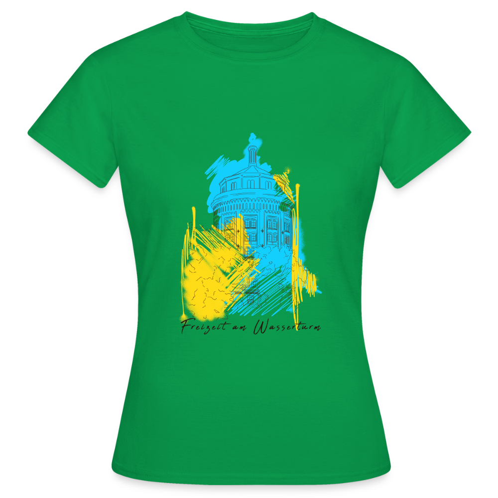 Freizeit am Wasserturm - Frauen Premium T-Shirt - Kelly Green