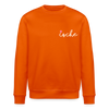 Ische - Unisex Bio Sweatshirt - Tieforange