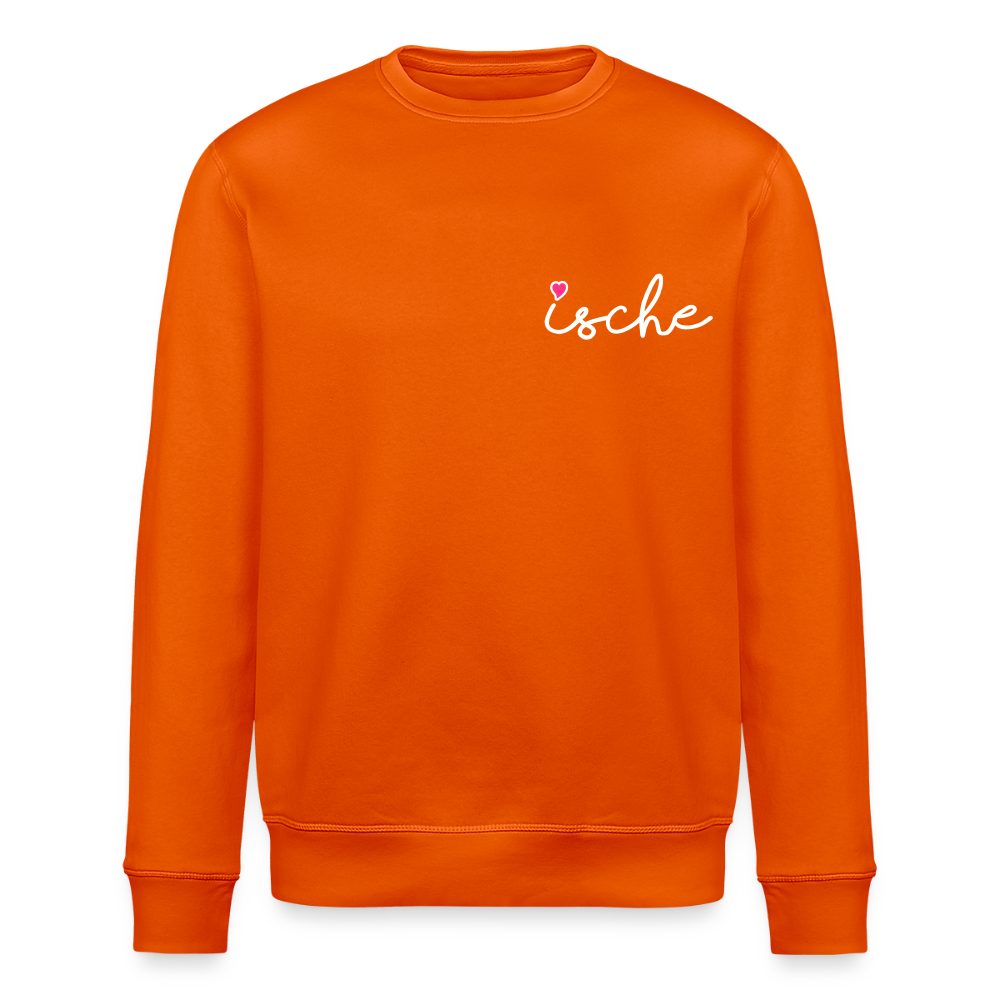 Ische - Unisex Bio Sweatshirt - Tieforange