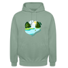 Köpenick am Wasser - Unisex Hoodie - Graugrün