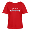 Jabe Jottes - Relaxed Rundhals Frauen Bio-T-Shirt - Rot