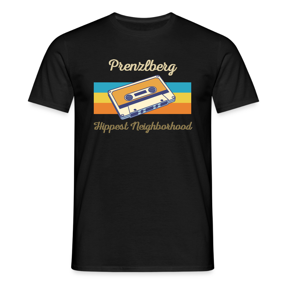 PrenzlBerg Hippest Neighborhood - Männer Premium T-Shirt - Schwarz
