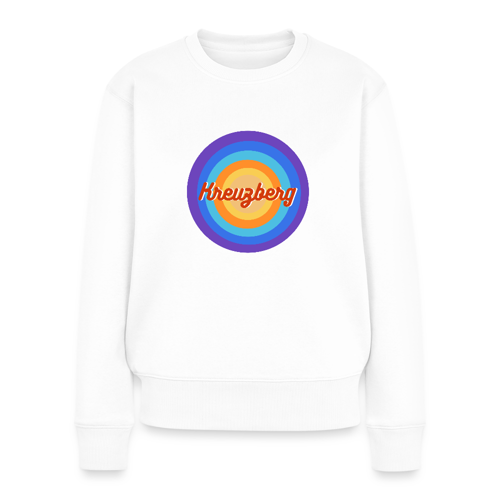 Kreuzberg Retro - Frauen Premium Pullover - Weiß