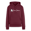Janz Jenau - Frauen Premium Hoodie - Burgunderrot