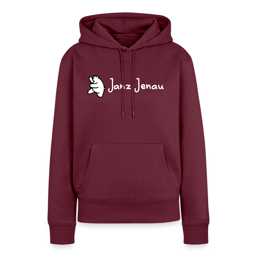 Janz Jenau - Frauen Premium Hoodie - Burgunderrot