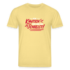 Ick knutsch dir! - Unisex Bio T-Shirt - Gelb Viva