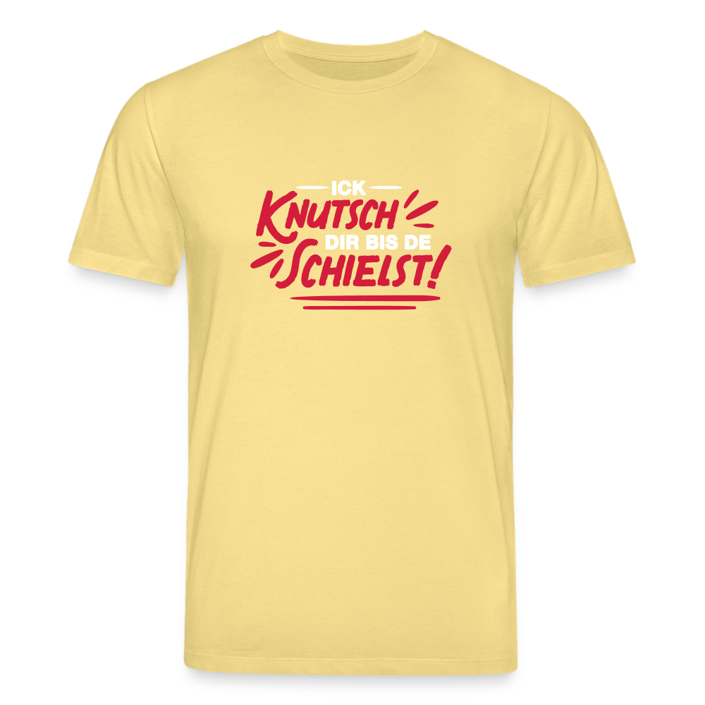 Ick knutsch dir! - Unisex Bio T-Shirt - Gelb Viva