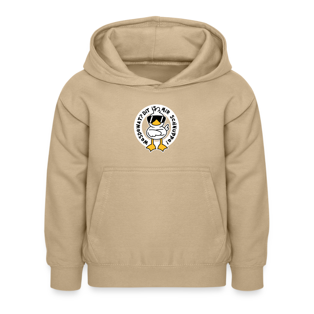 Wesdewat? - Kinder Hoodie - Sand
