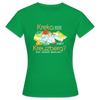 Kreta oder Kreuzberg - Frauen Premium T-Shirt - Kelly Green