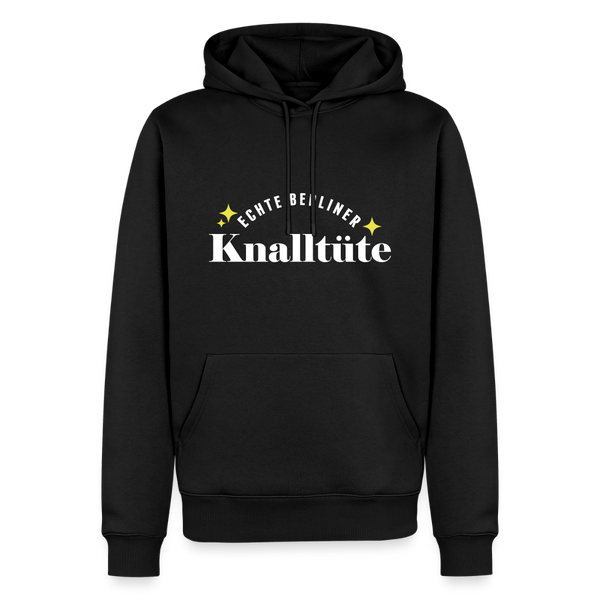 Echte Berliner Knalltüte - Männer Premium Hoodie - Schwarz