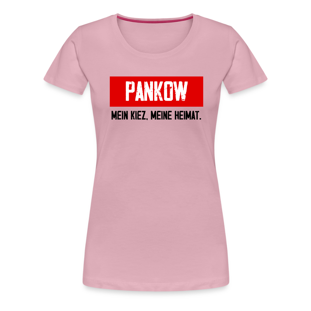 Mein Kiez meine Heimat - Frauen Premium T-Shirt - Hellrosa