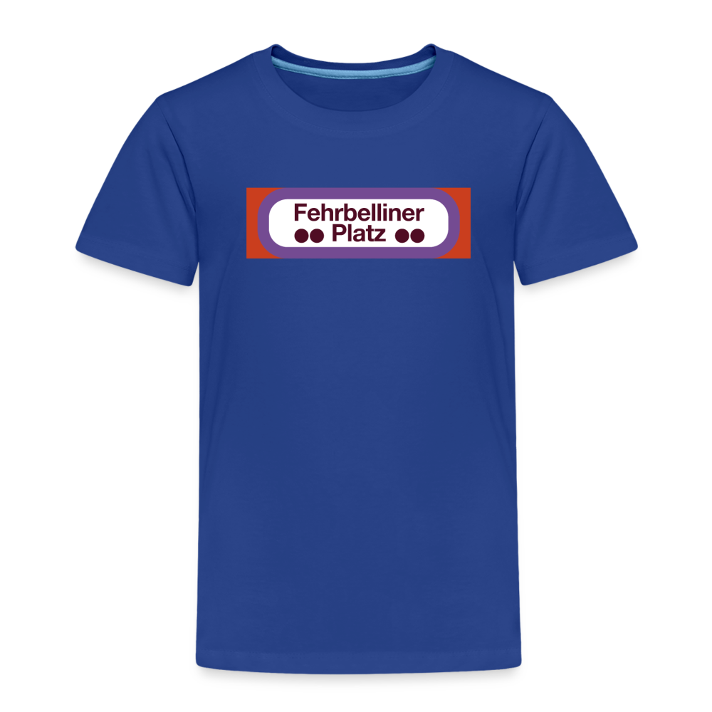 Fehrbelliner platz - Kinder Premium T-Shirt - Königsblau