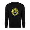 Wennde lachst, mach ick mit! - Unisex Pullover - Schwarz