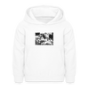 Friedrichshain Graffiti - Kinder Hoodie - Weiß