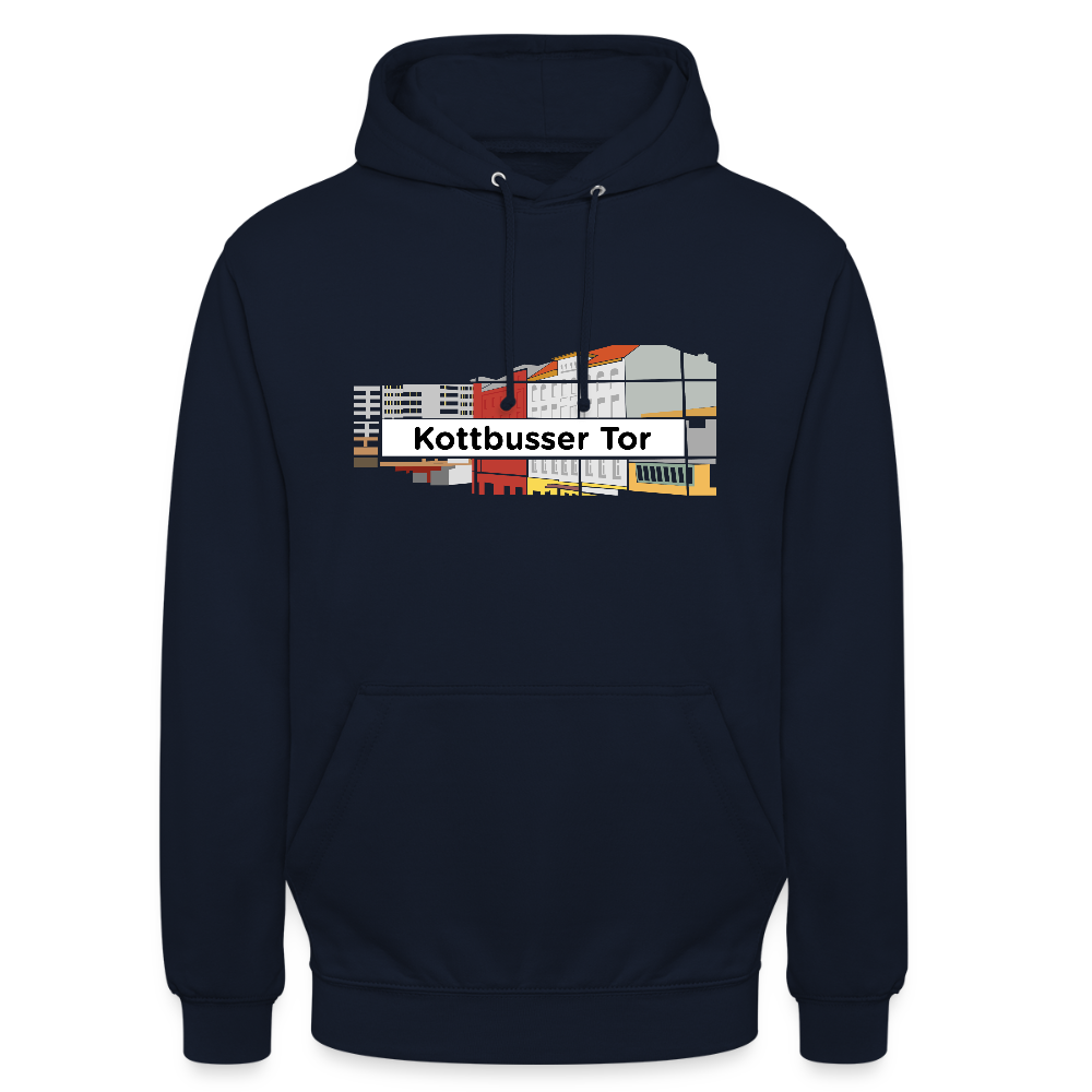 Kottbusser Tor - Unisex Hoodie - Navy