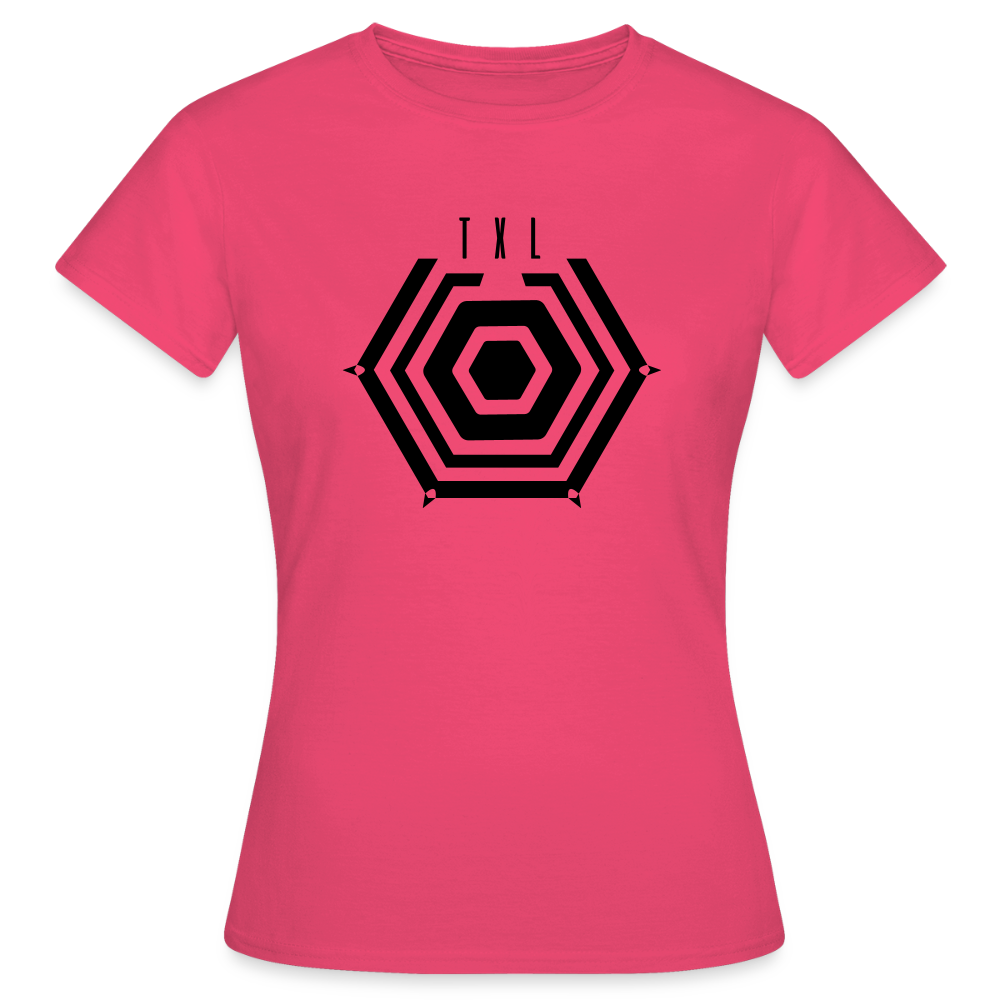 Tegel TXL Umrisse - Frauen Premium T-Shirt - Azalea