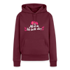 Mama, ick liebe dir! - Frauen Premium Hoodie - Burgunderrot