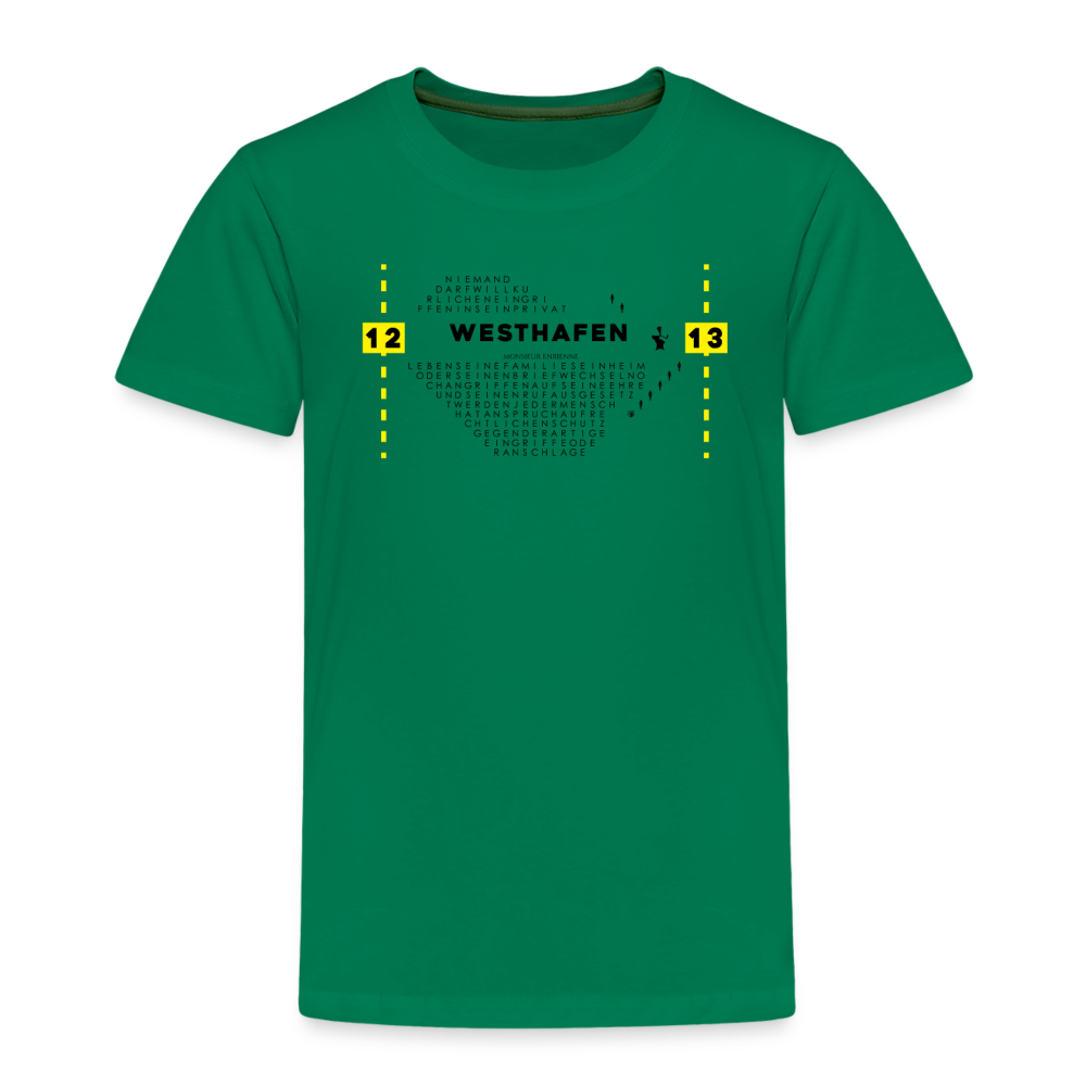 Westhafen - Kinder Premium T-Shirt - Kelly Green