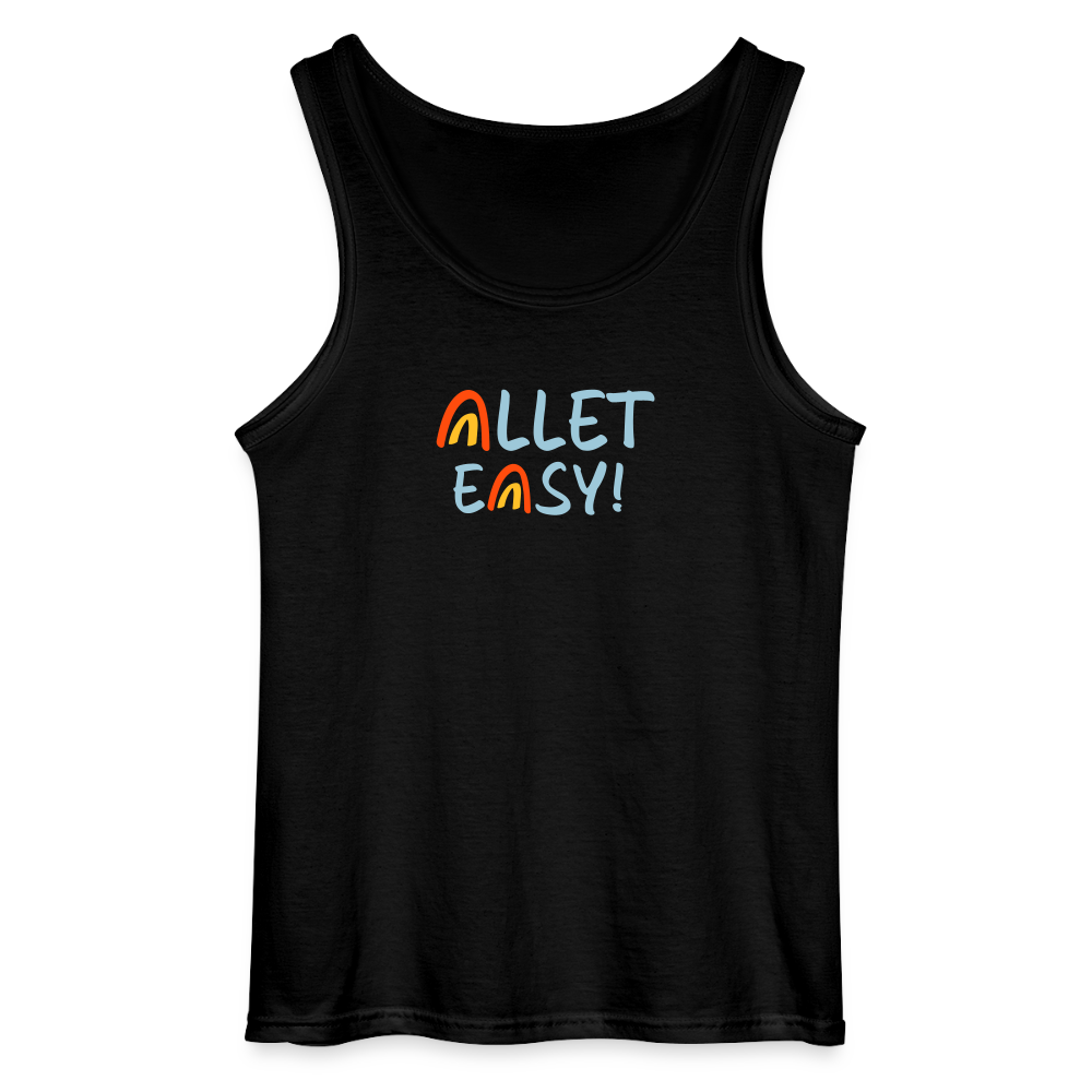 Allet Easy! - Männer Tank Top - Schwarz