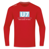 U7 - Männer Sport Langamshirt - Rot