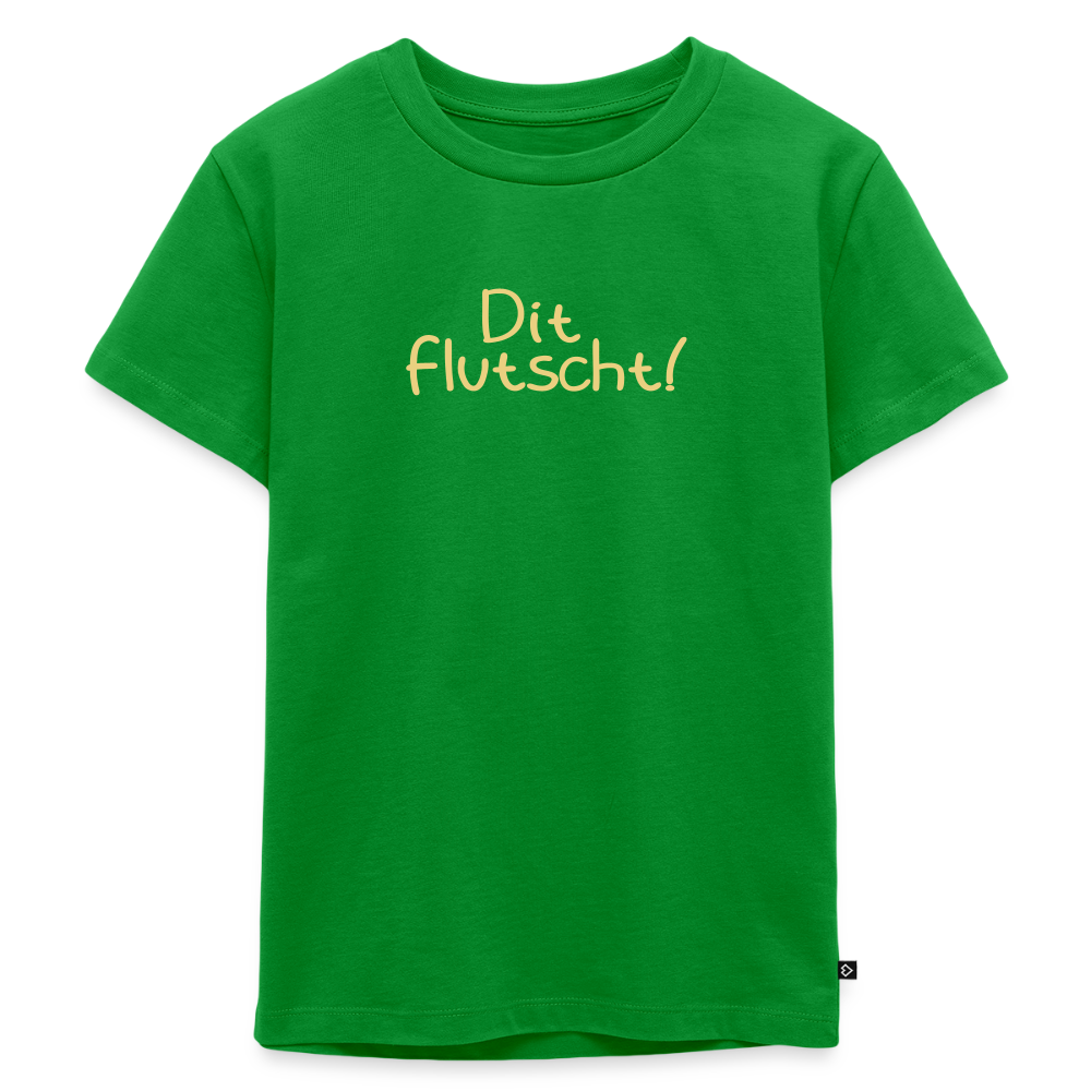 Dit flutscht! - Kinder Premium T-Shirt - Grün