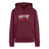 Haupstadt Rebell - Frauen Premium Hoodie - Burgunderrot