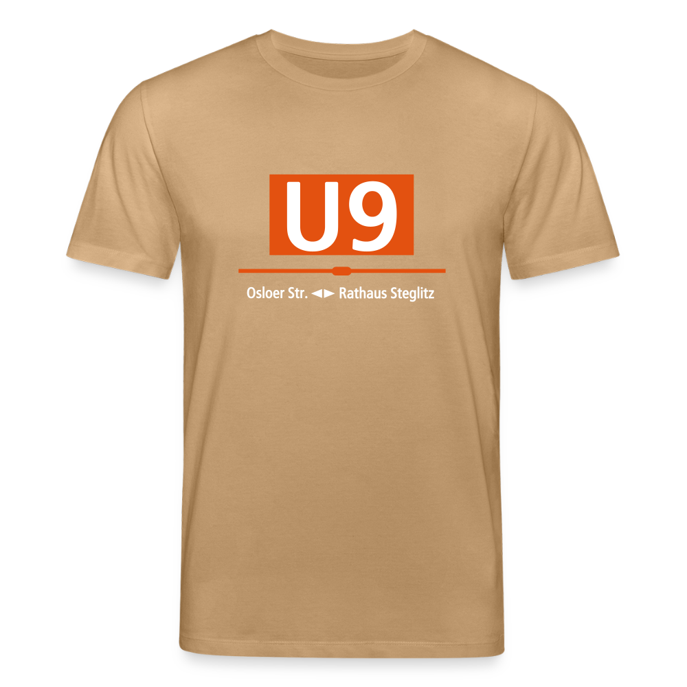U9 - Unisex Bio T-Shirt - Karamell