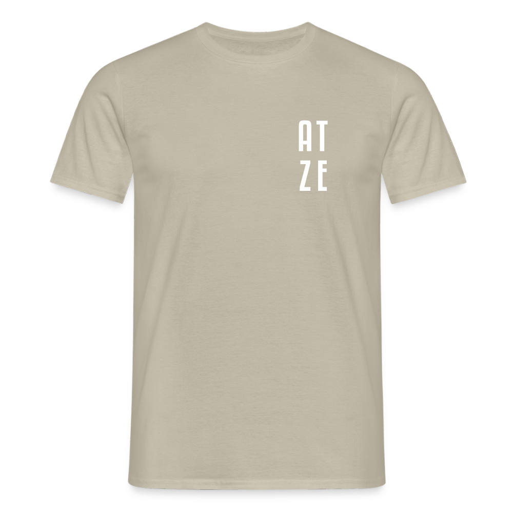 Atze - Männer Premium T-Shirt - Sandbeige