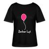 Berliner Luftballon - Relaxed Rundhals Frauen Bio-T-Shirt - Schwarz