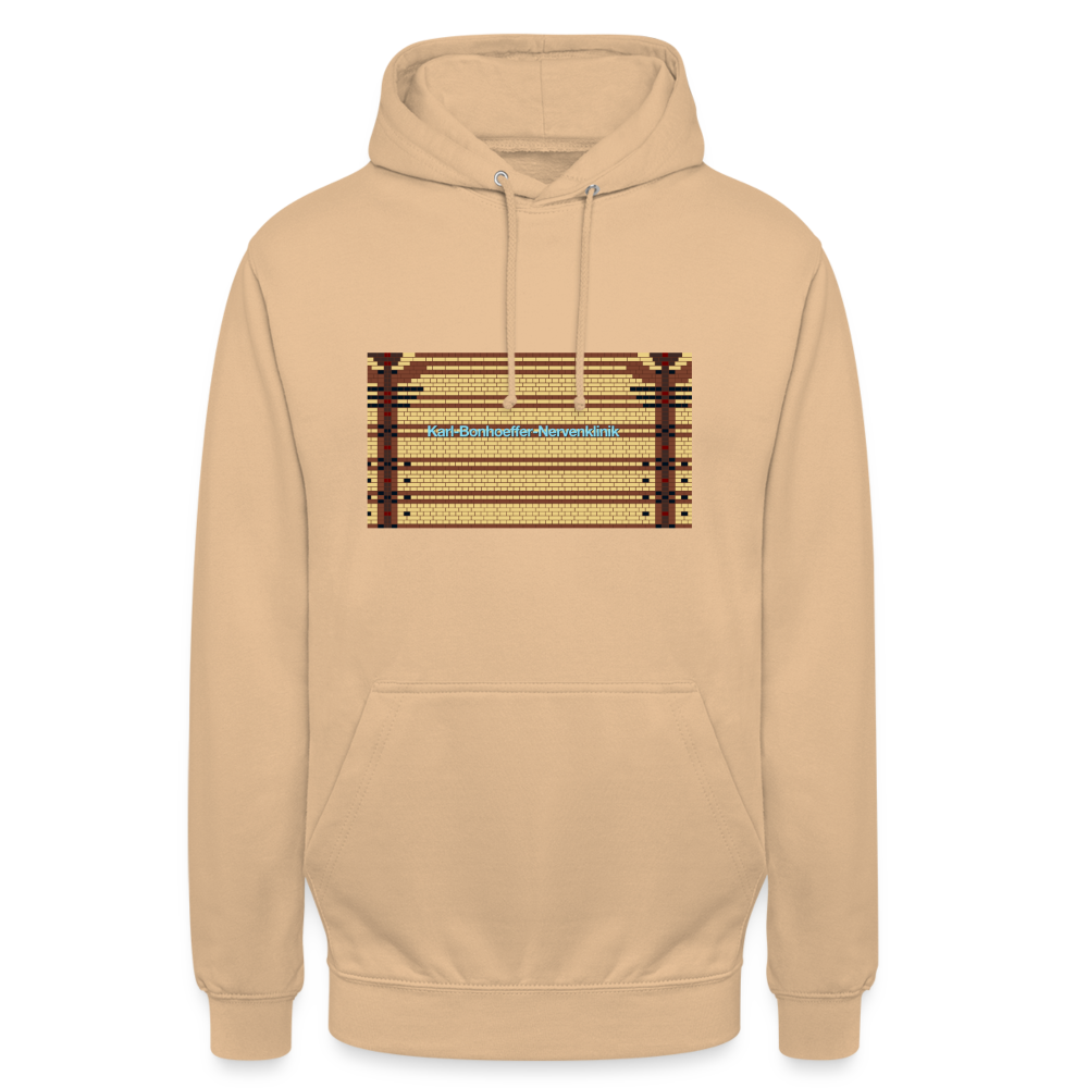 Karl-Bonhoeffer-Nervenklinik - Unisex Hoodie - Pfirsich