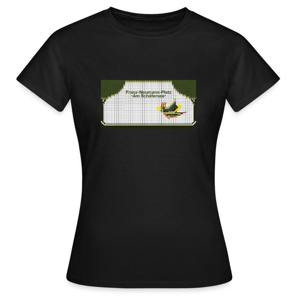 Franz-Neumann-Platz - Frauen Premium T-Shirt - Schwarz
